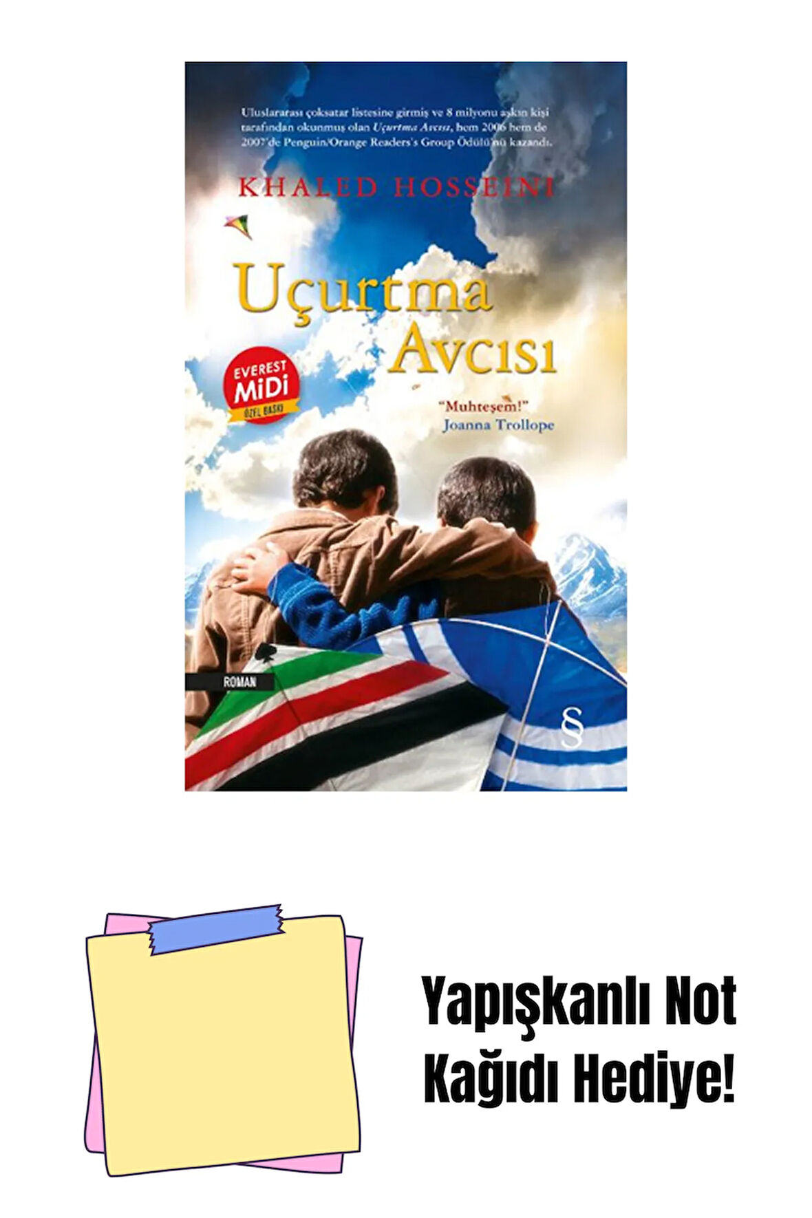 Uçurtma Avcısı (Midi Boy) + Yapışkanlı Not Kağıdı