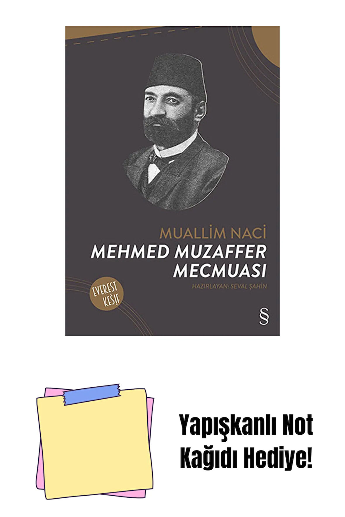 Mehmed Muzaffer Mecmuası + Yapışkanlı Not Kağıdı