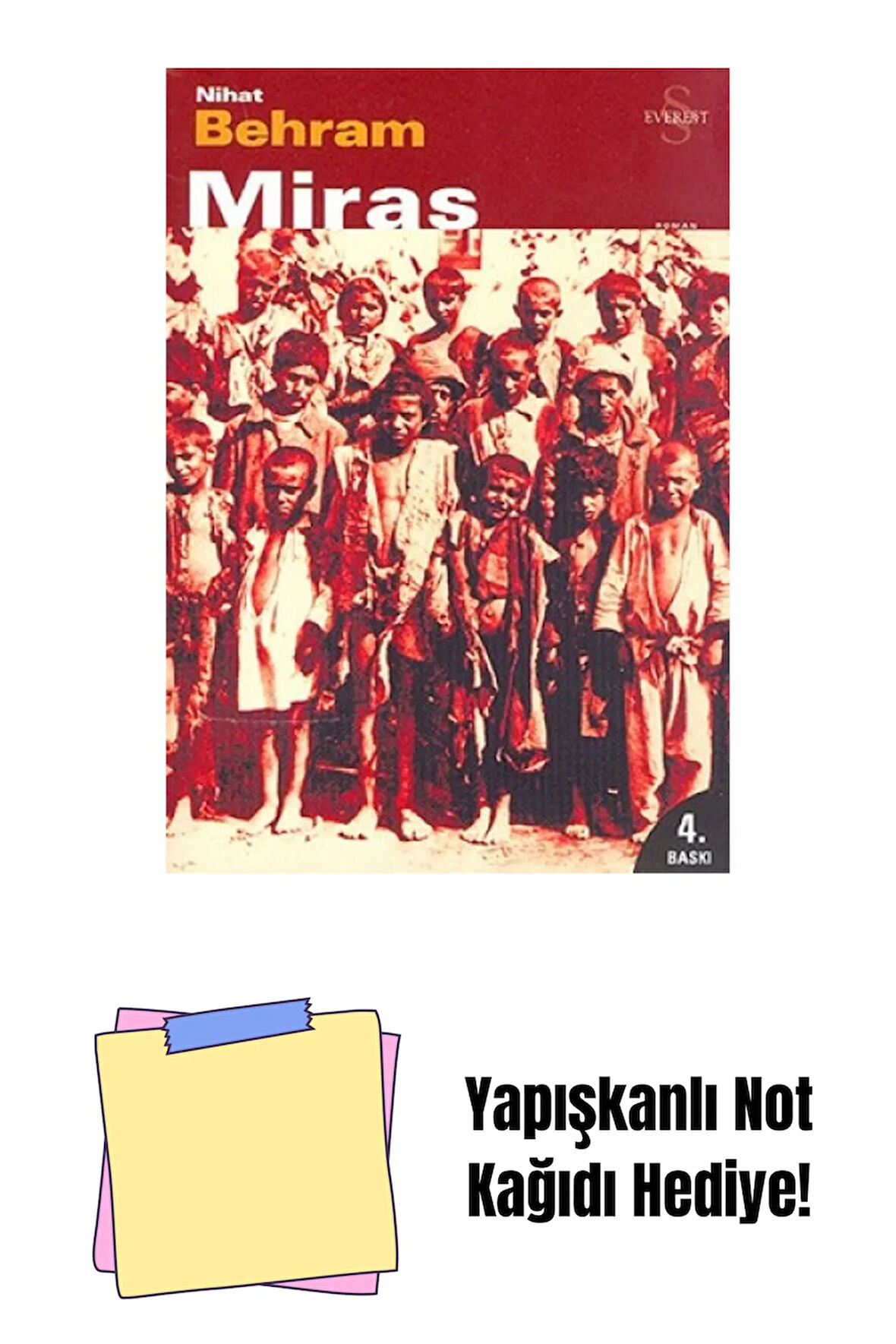 Miras + Yapışkanlı Not Kağıdı