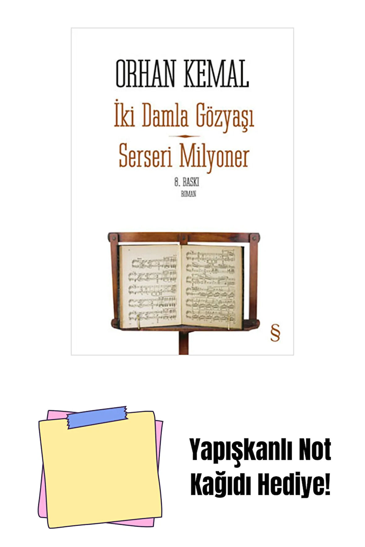 İki Damla Gözyaşı - Serseri Milyoner + Yapışkanlı Not Kağıdı