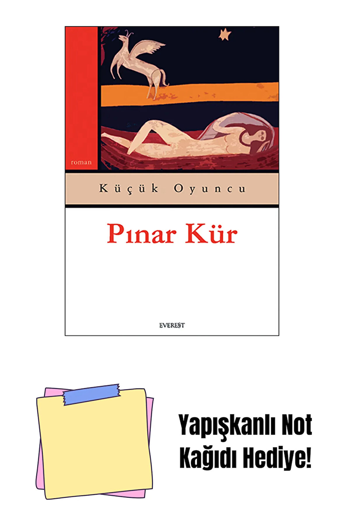 Küçük Oyuncu + Yapışkanlı Not Kağıdı