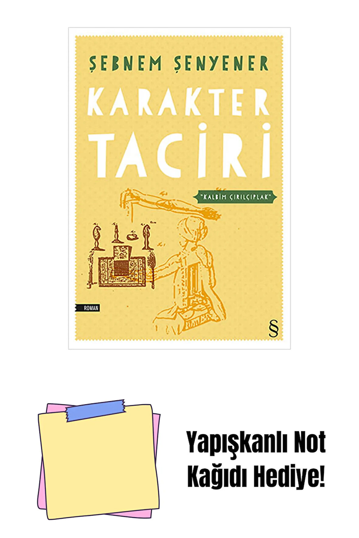 Karakter Taciri + Yapışkanlı Not Kağıdı
