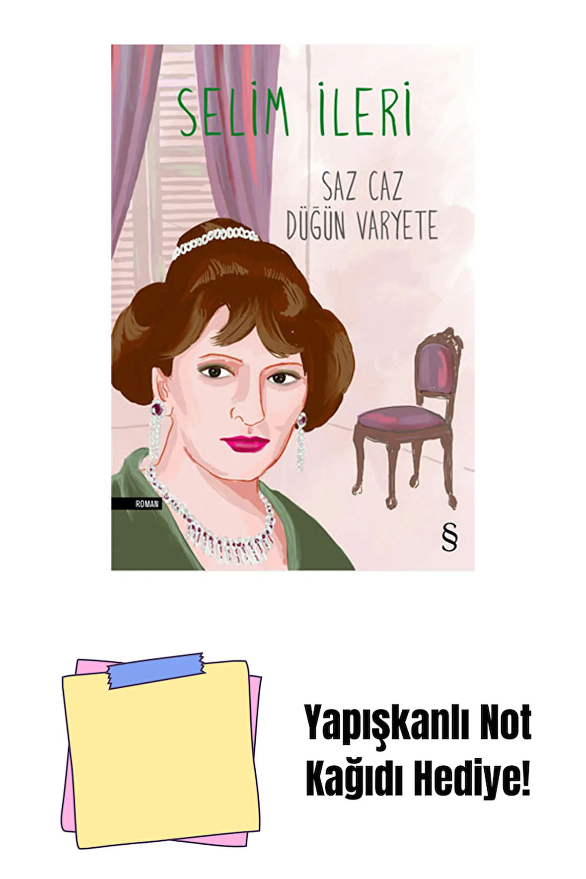 Saz Caz Düğün Varyete + Yapışkanlı Not Kağıdı