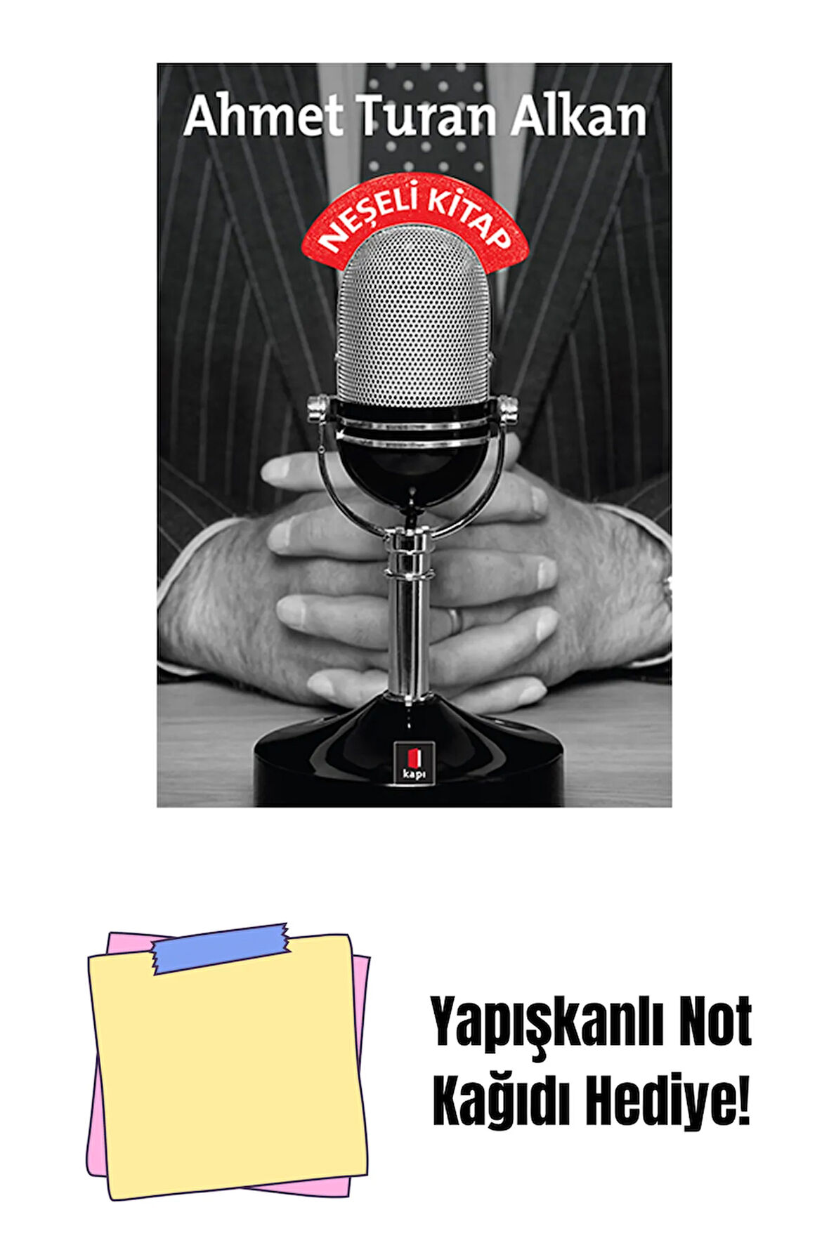 Neşeli Kitap + Yapışkanlı Not Kağıdı