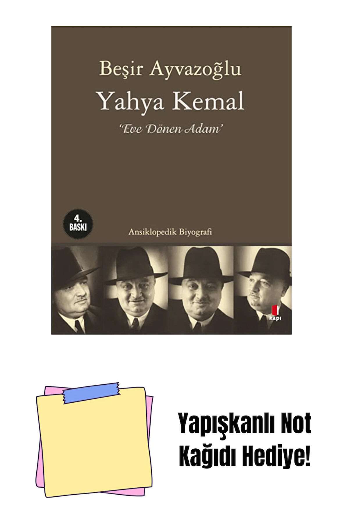 Yahya Kemal + Yapışkanlı Not Kağıdı