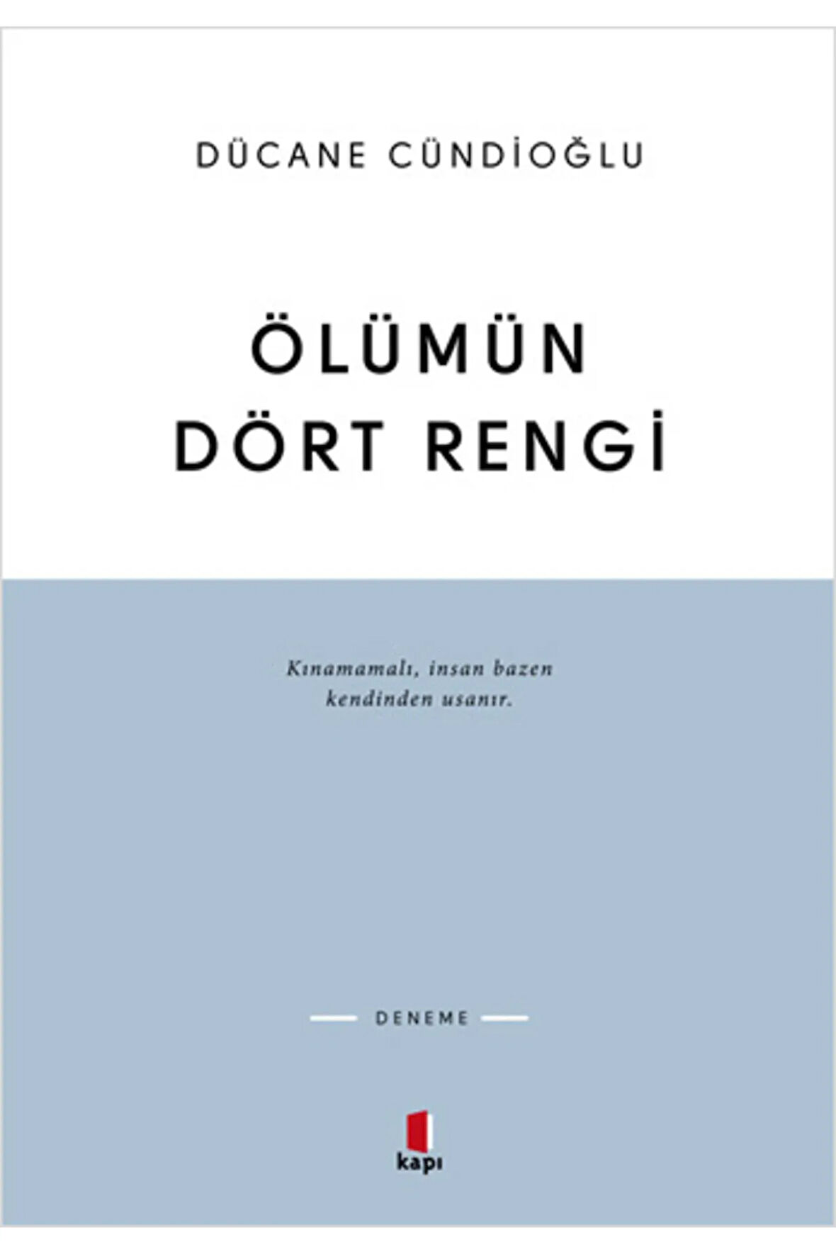 Ölümün Dört Rengi + Yapışkanlı Not Kağıdı