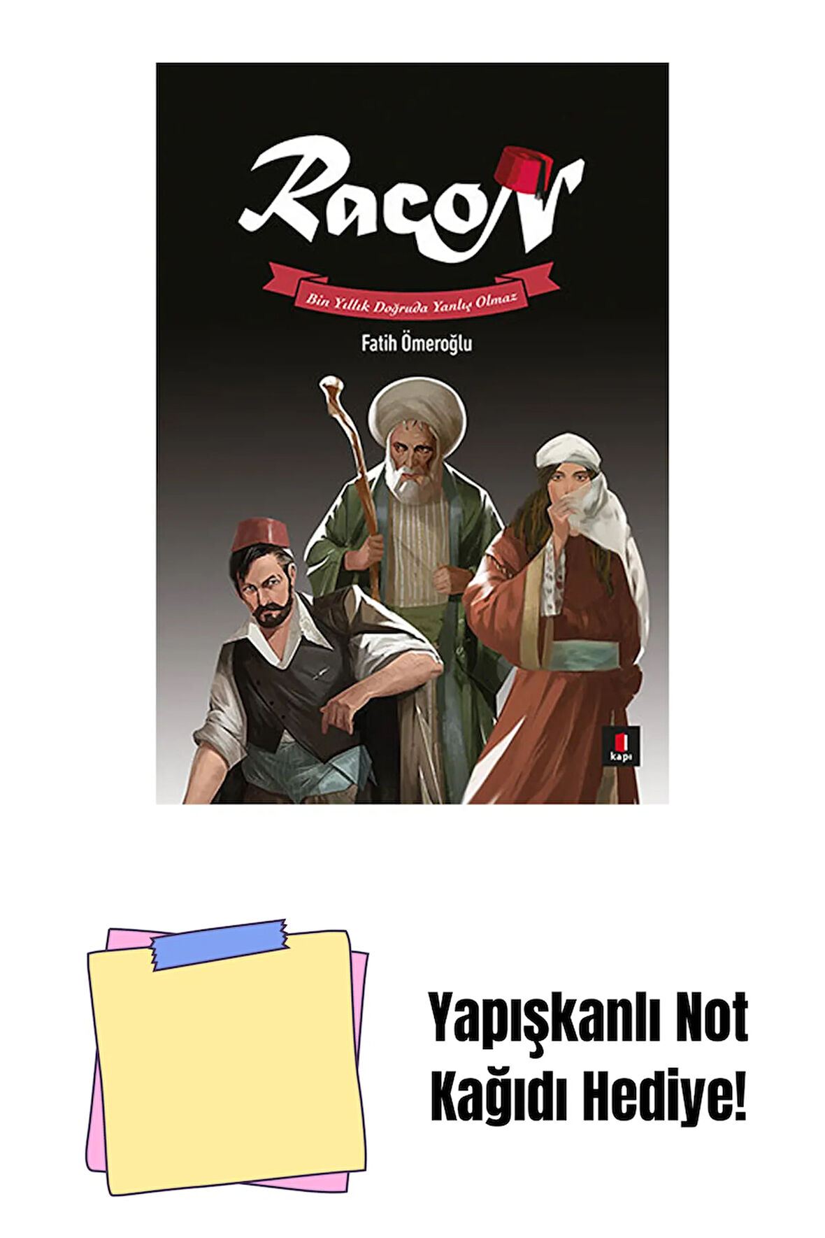 Racon + Yapışkanlı Not Kağıdı