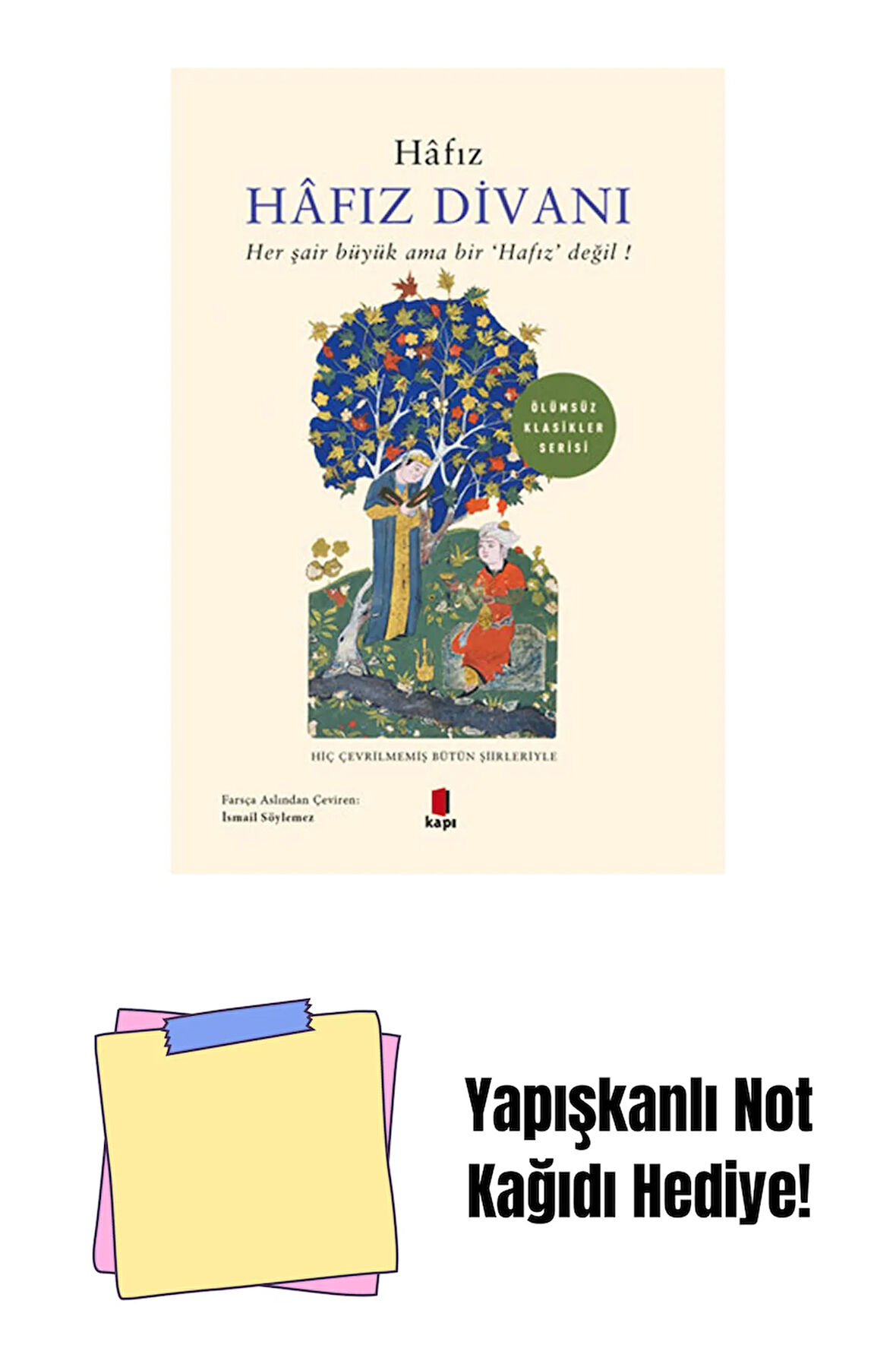 Hâfız Divanı + Yapışkanlı Not Kağıdı