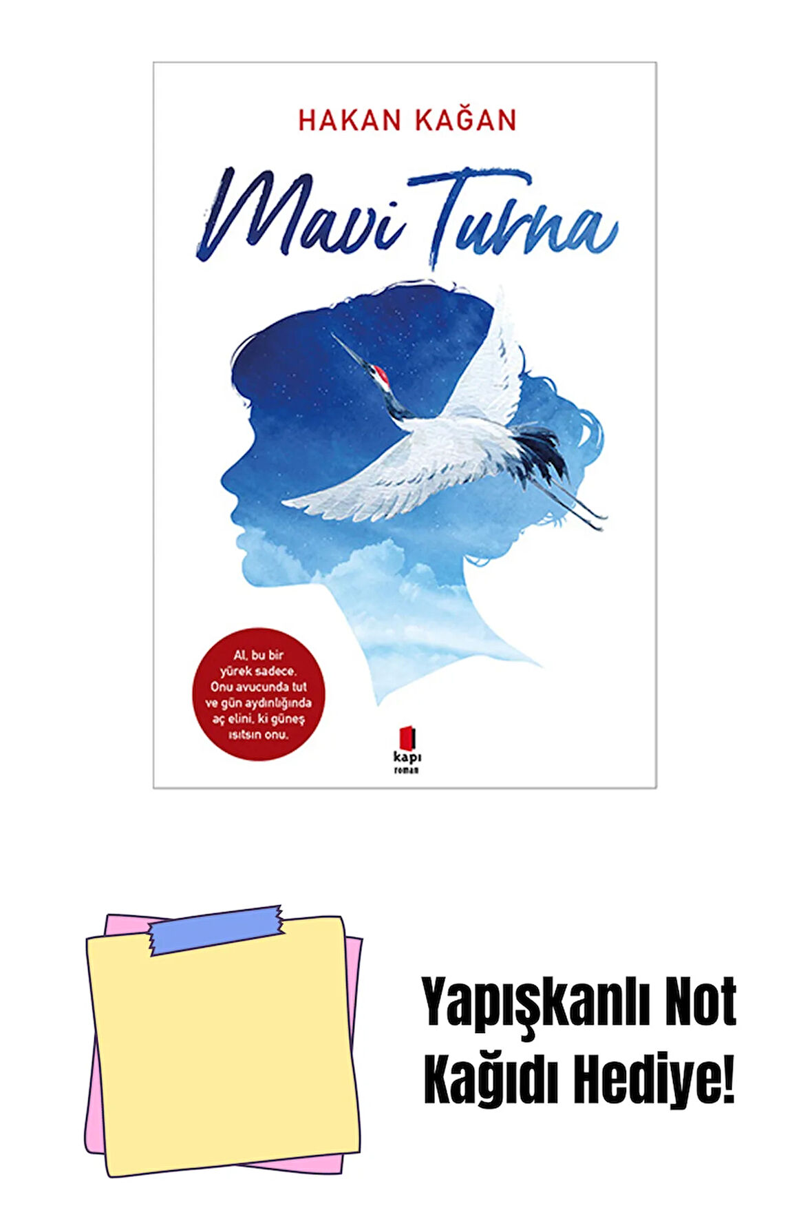 Mavi Turna + Yapışkanlı Not Kağıdı