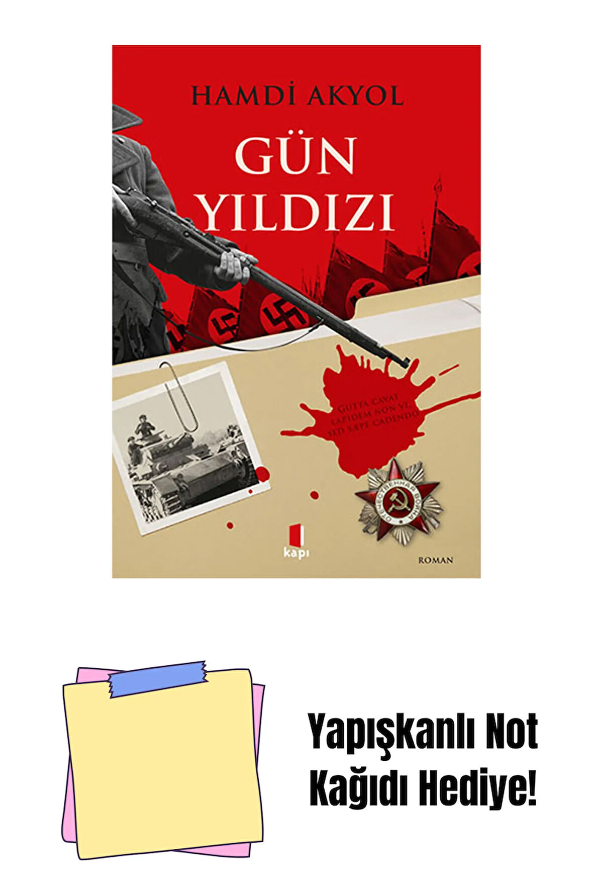 Gün Yıldızı + Yapışkanlı Not Kağıdı