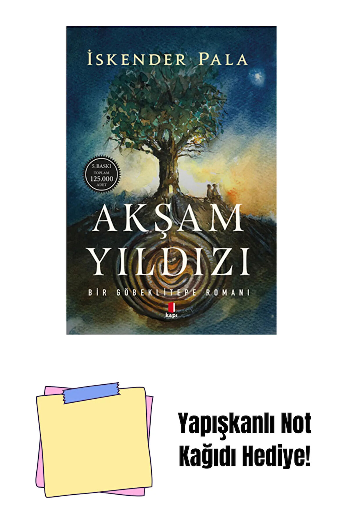 Akşam Yıldızı + Yapışkanlı Not Kağıdı