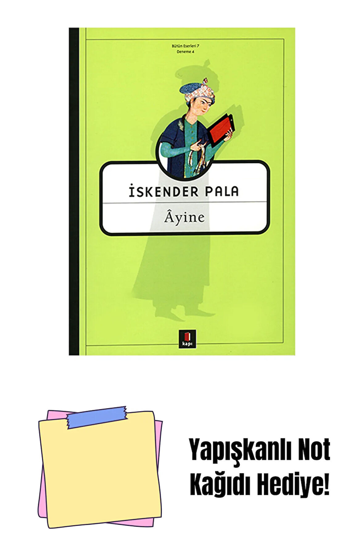 Ayine + Yapışkanlı Not Kağıdı