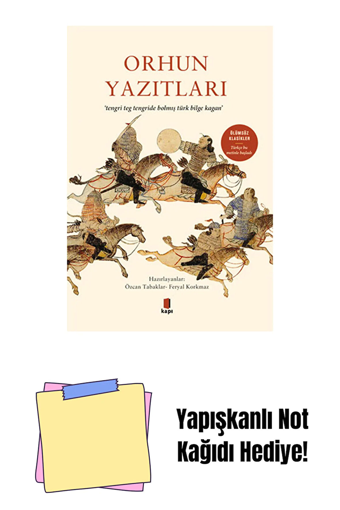 Orhun Yazıtları + Yapışkanlı Not Kağıdı