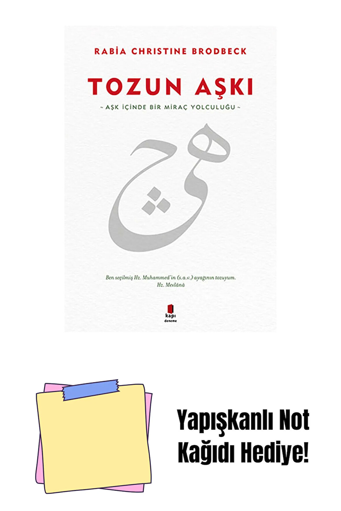 Tozun Aşkı + Yapışkanlı Not Kağıdı