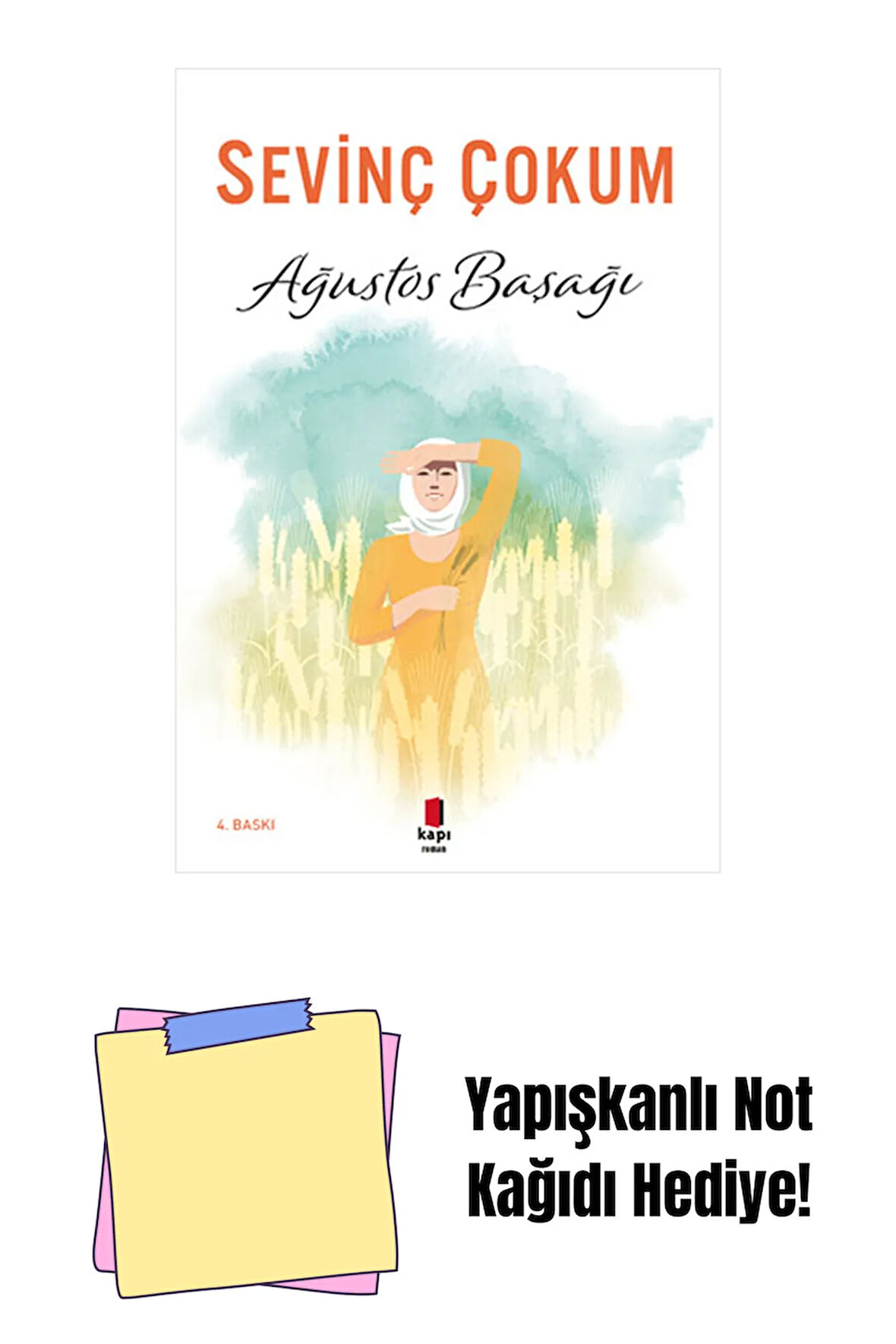 Ağustos Başağı + Yapışkanlı Not Kağıdı