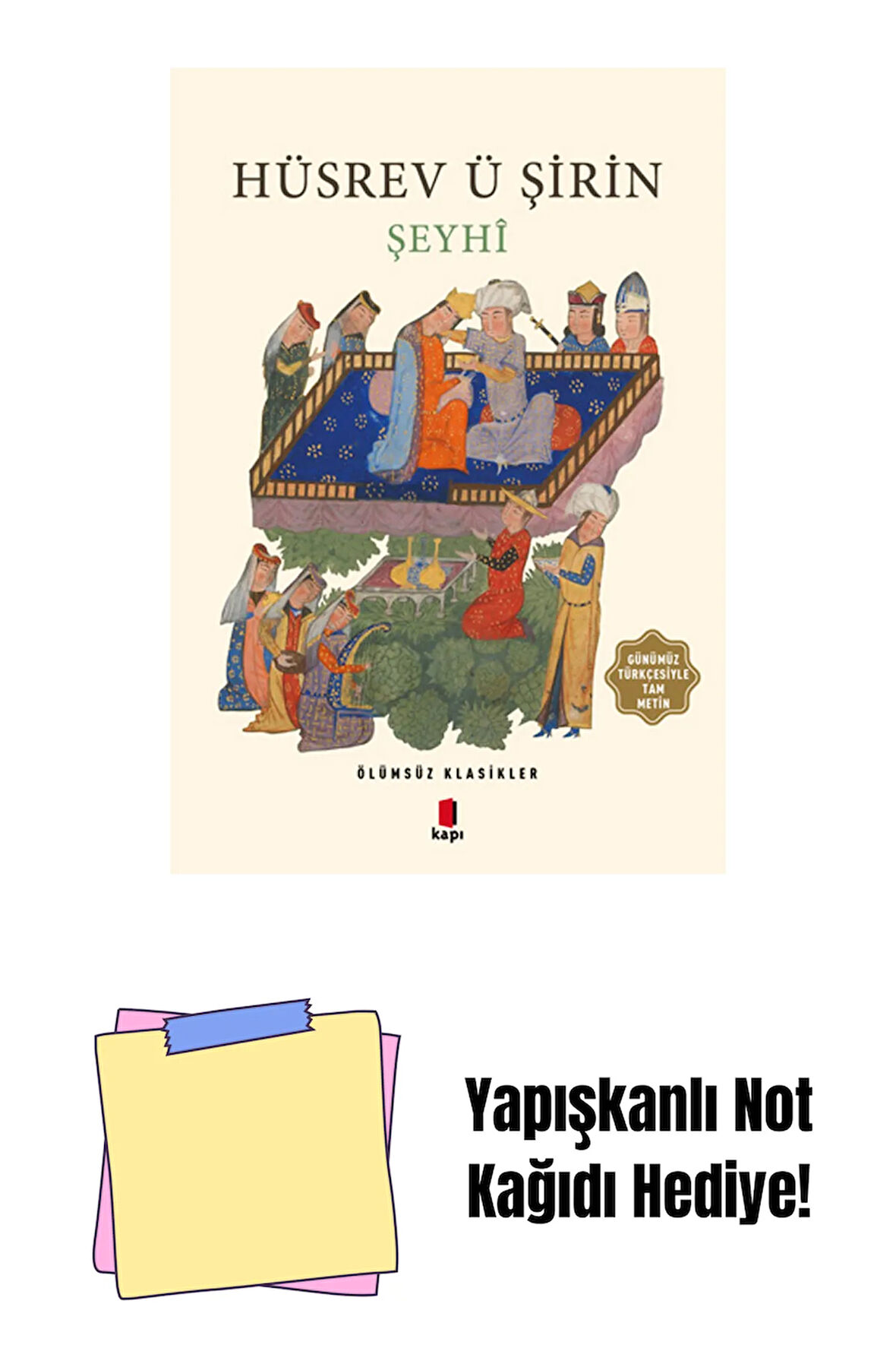 Hüsrev ü Şirin + Yapışkanlı Not Kağıdı