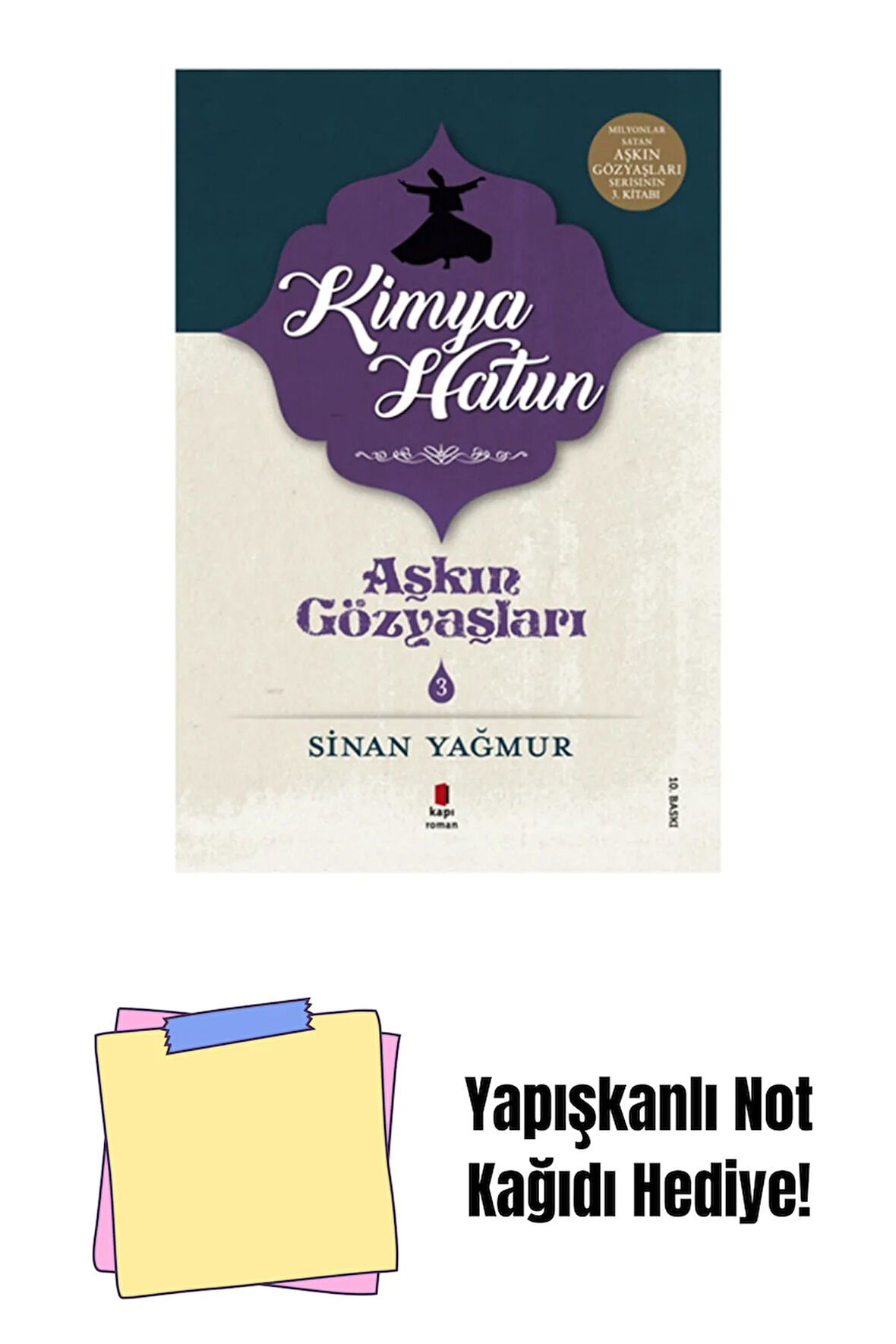 Aşkın Gözyaşları 3 + Yapışkanlı Not Kağıdı