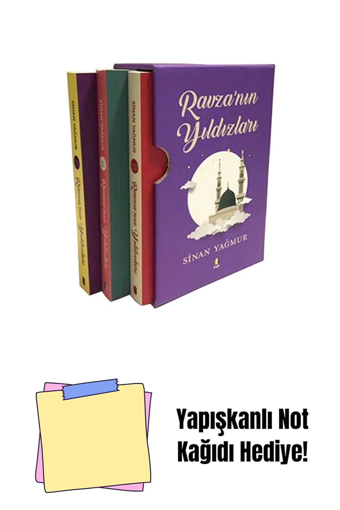 Ravza'nın Yıldızları - Özel Kutulu + Yapışkanlı Not Kağıdı