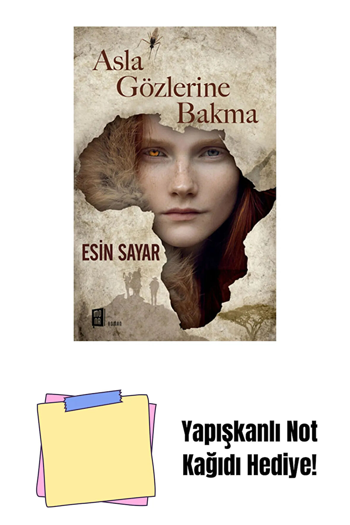 Asla Gözlerine Bakma + Yapışkanlı Not Kağıdı