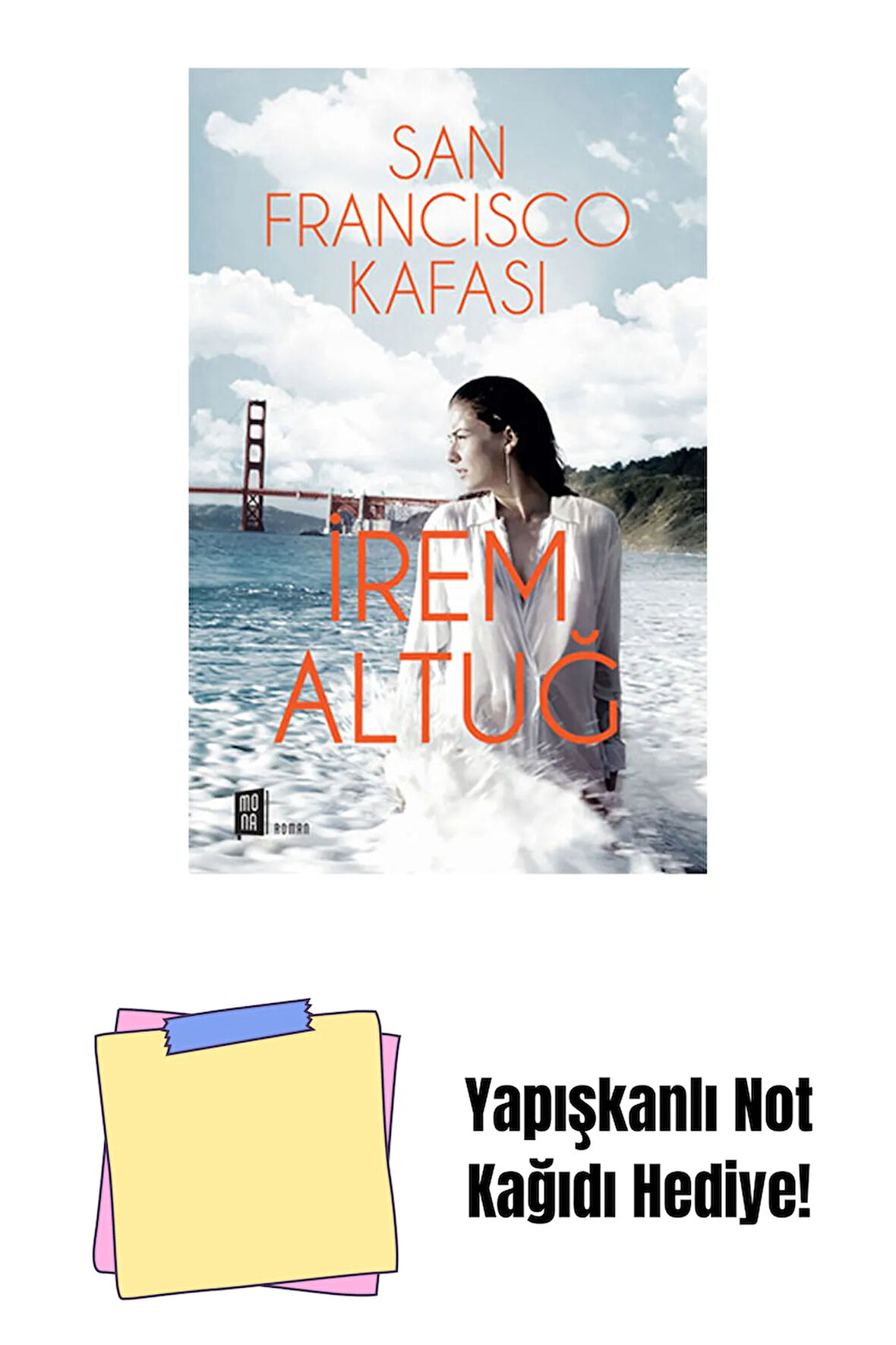 San Francisco Kafası + Yapışkanlı Not Kağıdı
