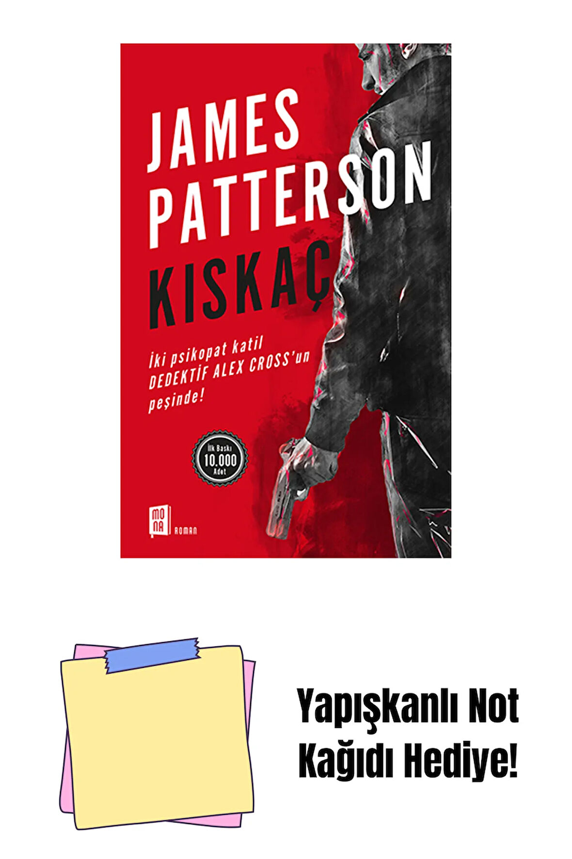 Kıskaç + Yapışkanlı Not Kağıdı