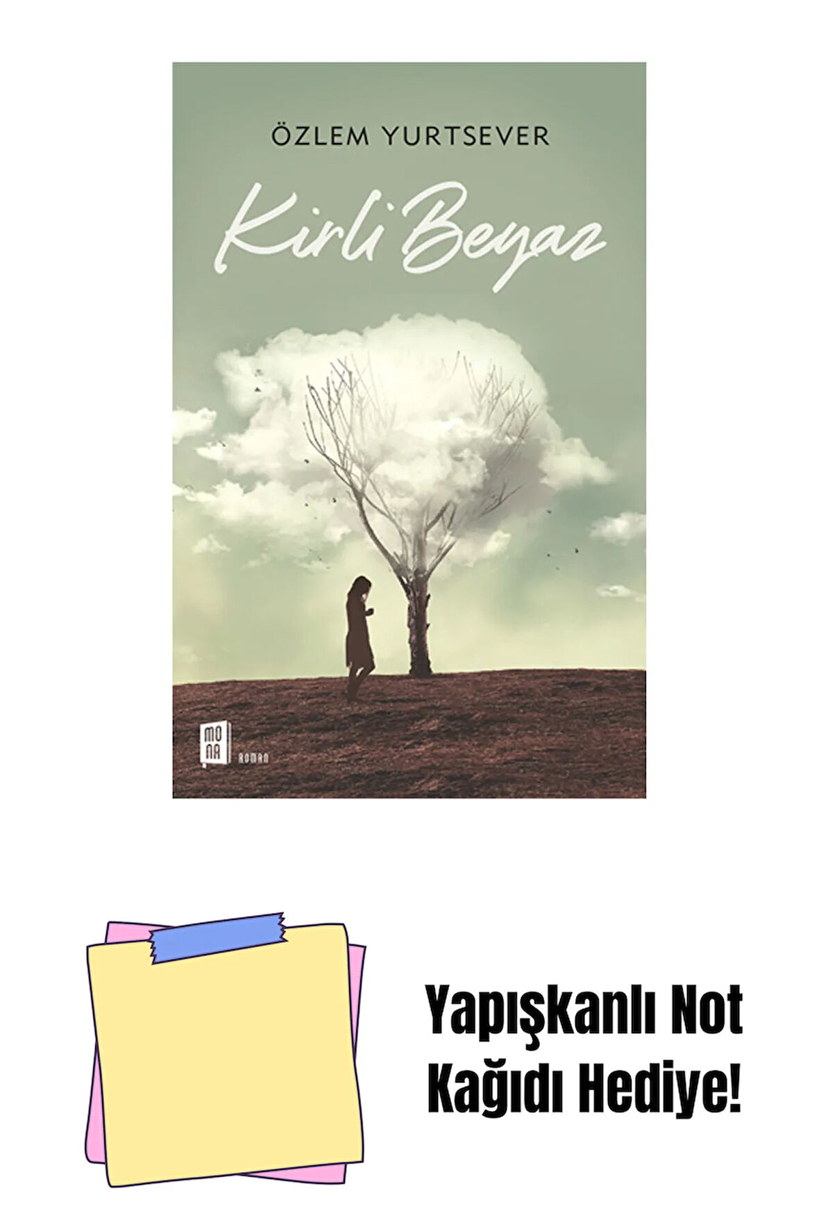 Kirli Beyaz + Yapışkanlı Not Kağıdı