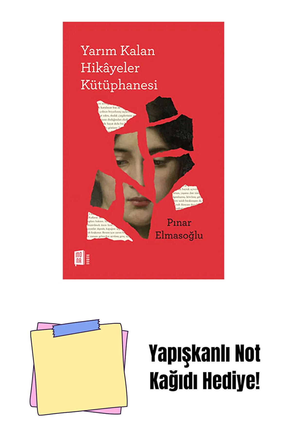 Yarım Kalan Hikâyeler Kütüphanesi + Yapışkanlı Not Kağıdı