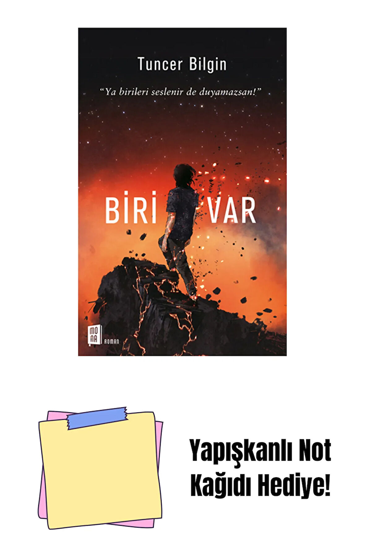 Biri Var + Yapışkanlı Not Kağıdı