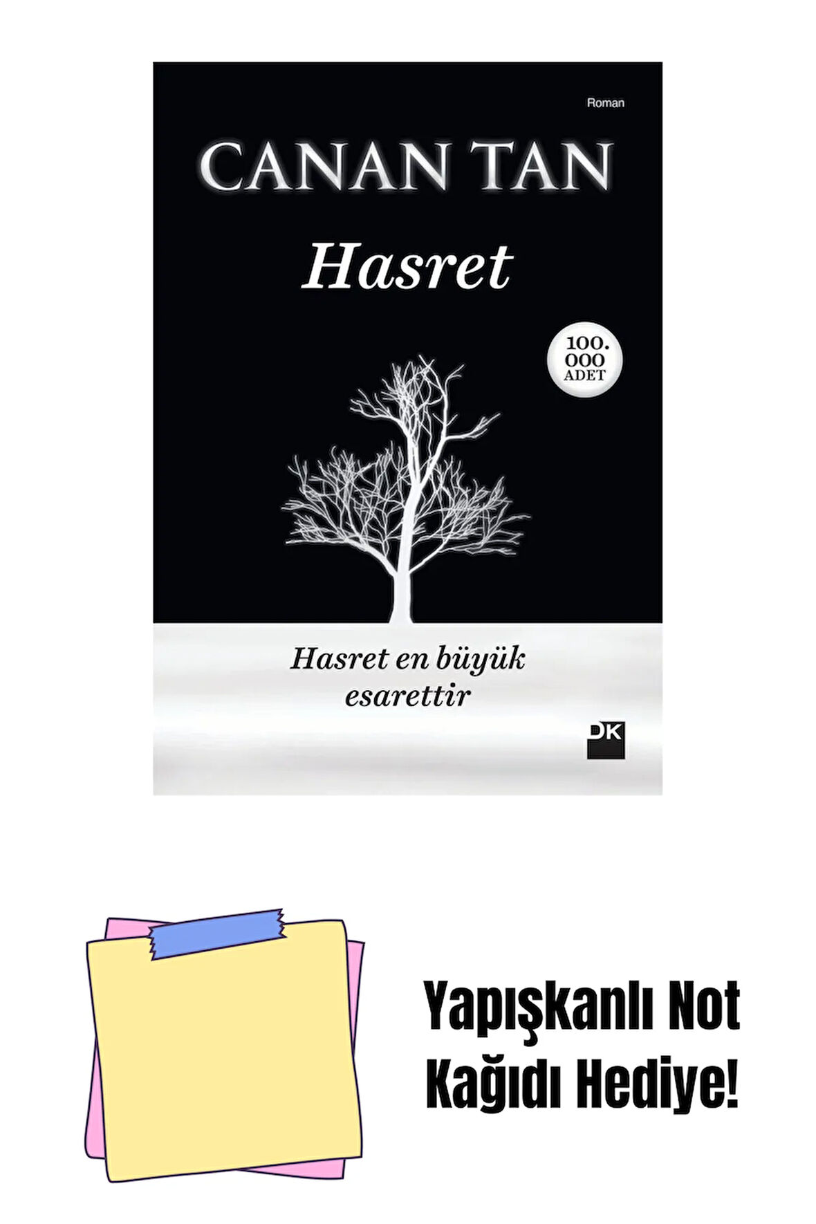 Hasret + Yapışkanlı Not Kağıdı