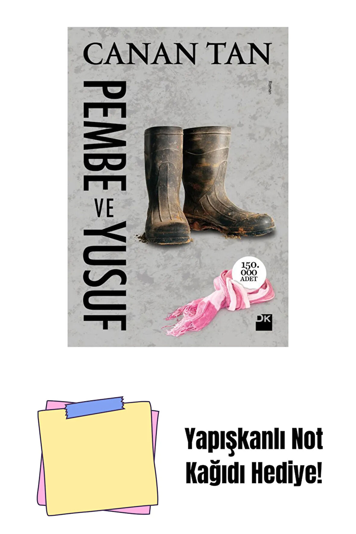 Pembe ve Yusuf + Yapışkanlı Not Kağıdı