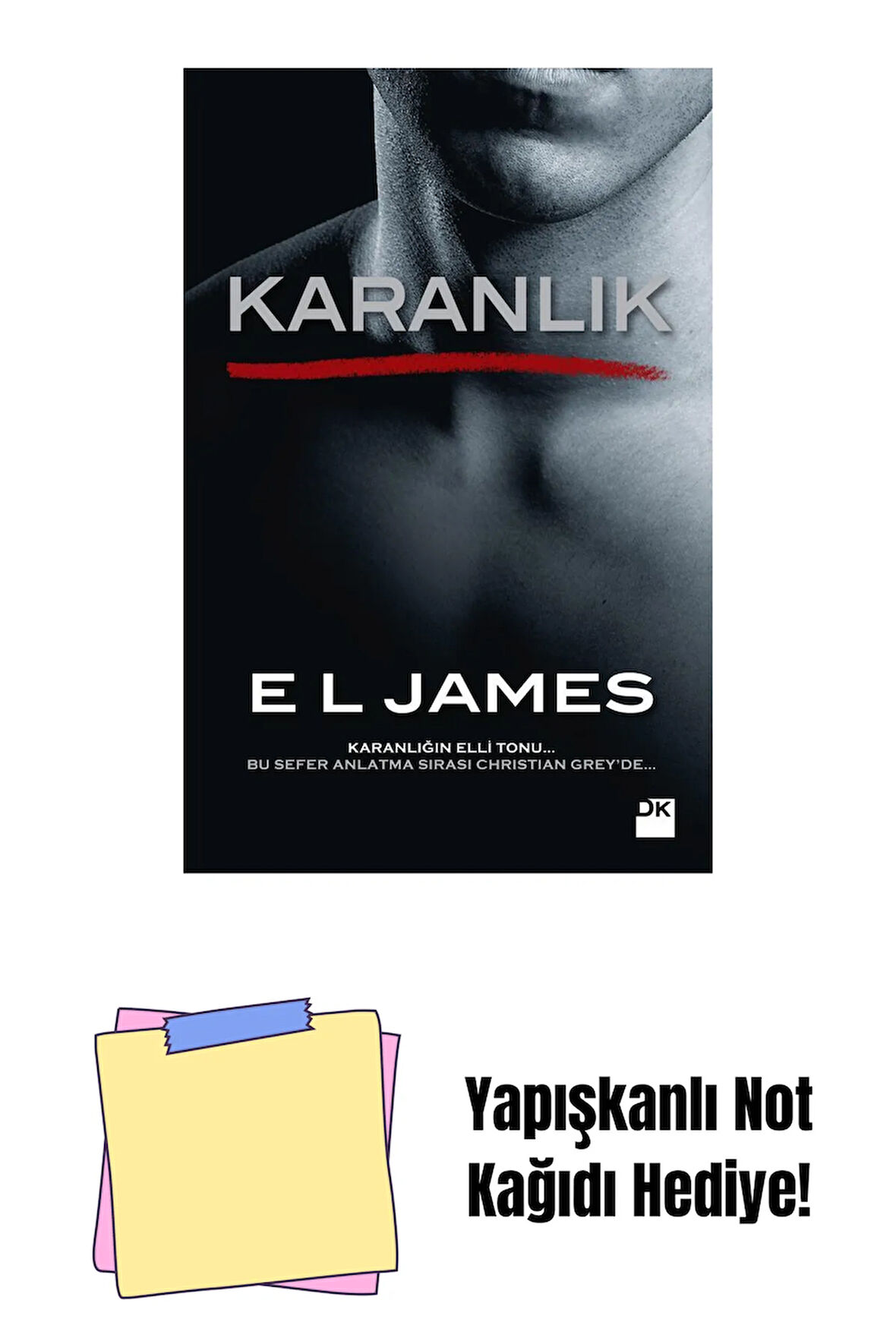 Karanlık + Yapışkanlı Not Kağıdı