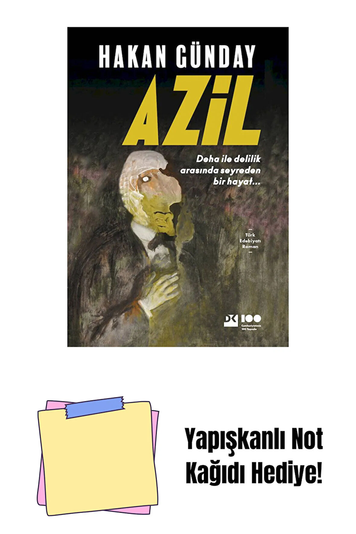 Azil + Yapışkanlı Not Kağıdı