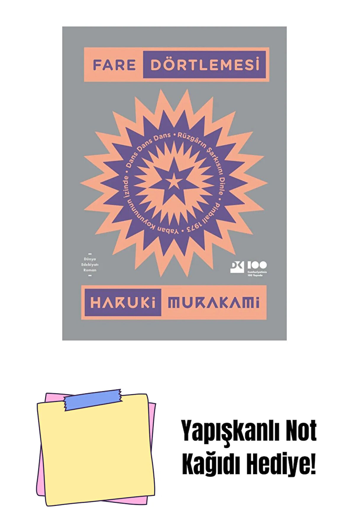 Fare Dörtlemesi (gri Kapak) - Hc + Yapışkanlı Not Kağıdı