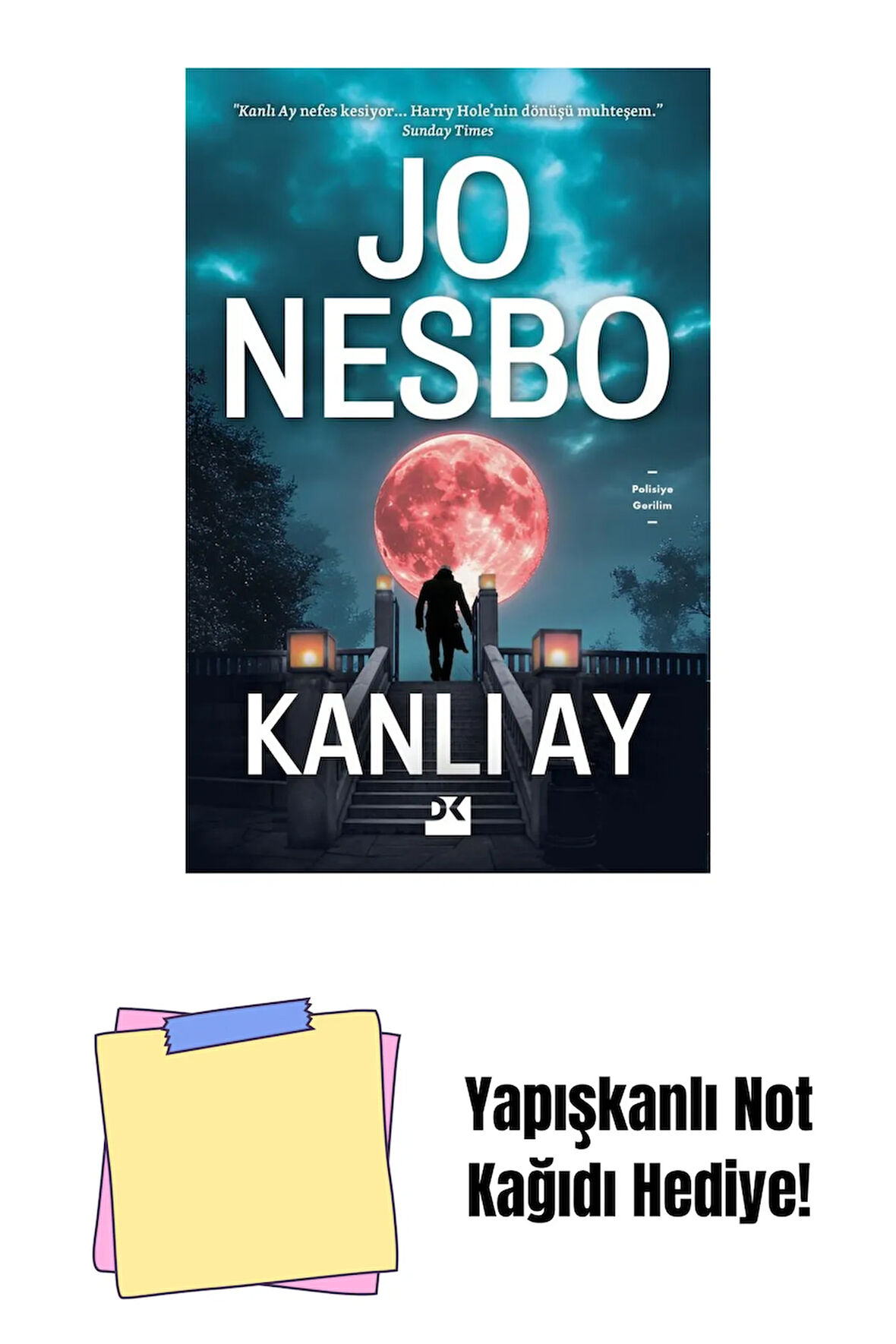 Kanlı Ay + Yapışkanlı Not Kağıdı