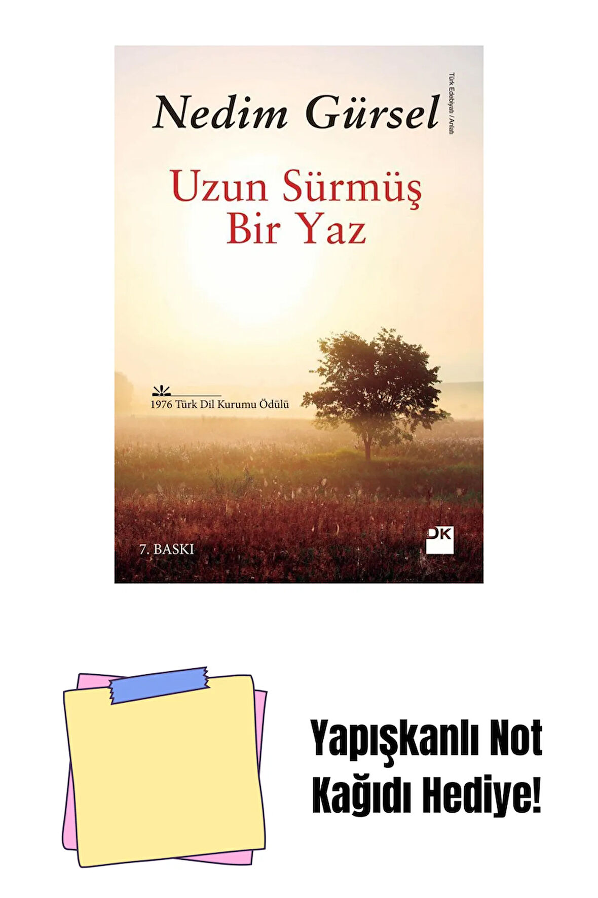 Uzun Sürmüş Bir Yaz - Sc + Yapışkanlı Not Kağıdı