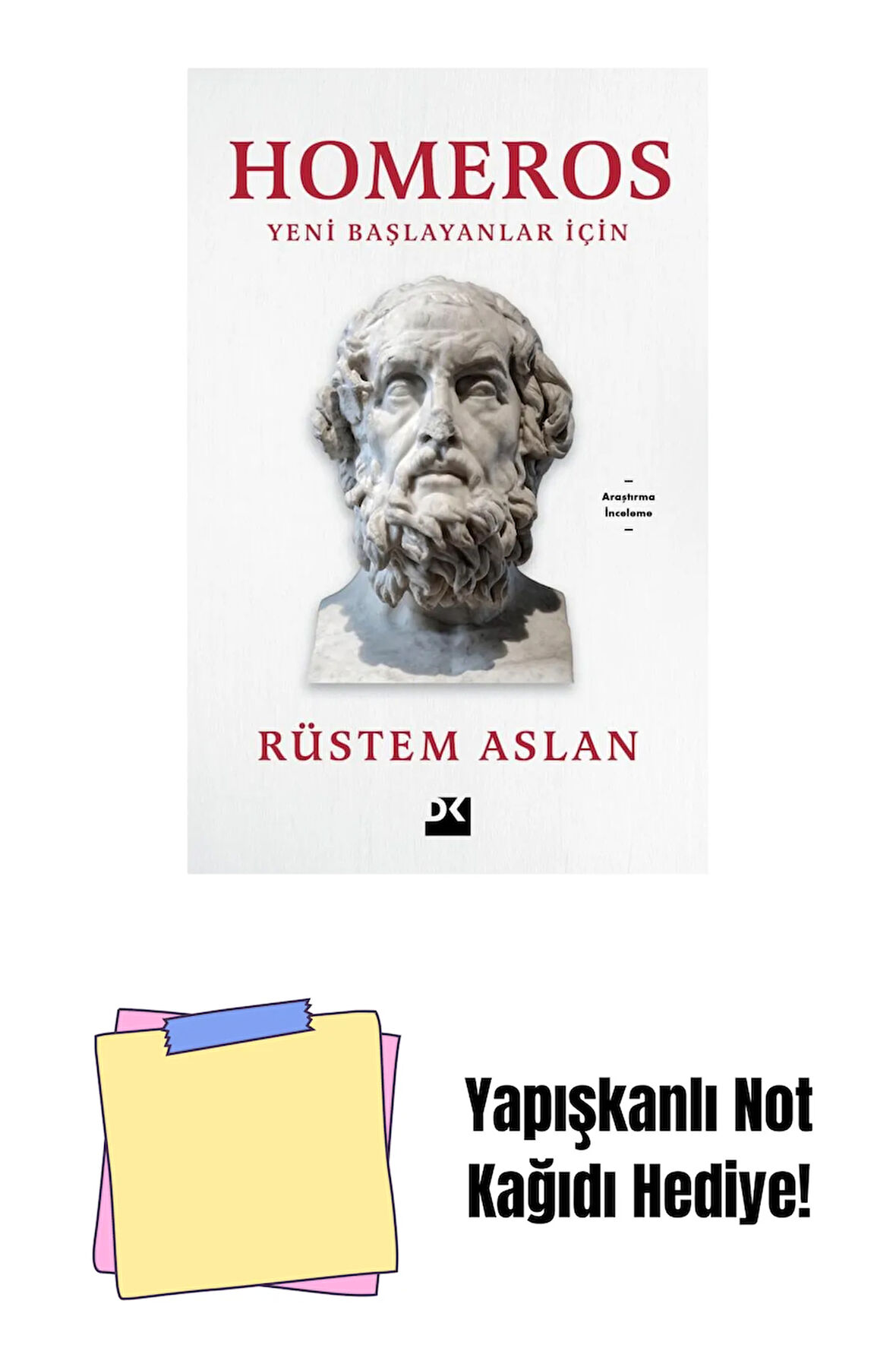 Homeros + Yapışkanlı Not Kağıdı