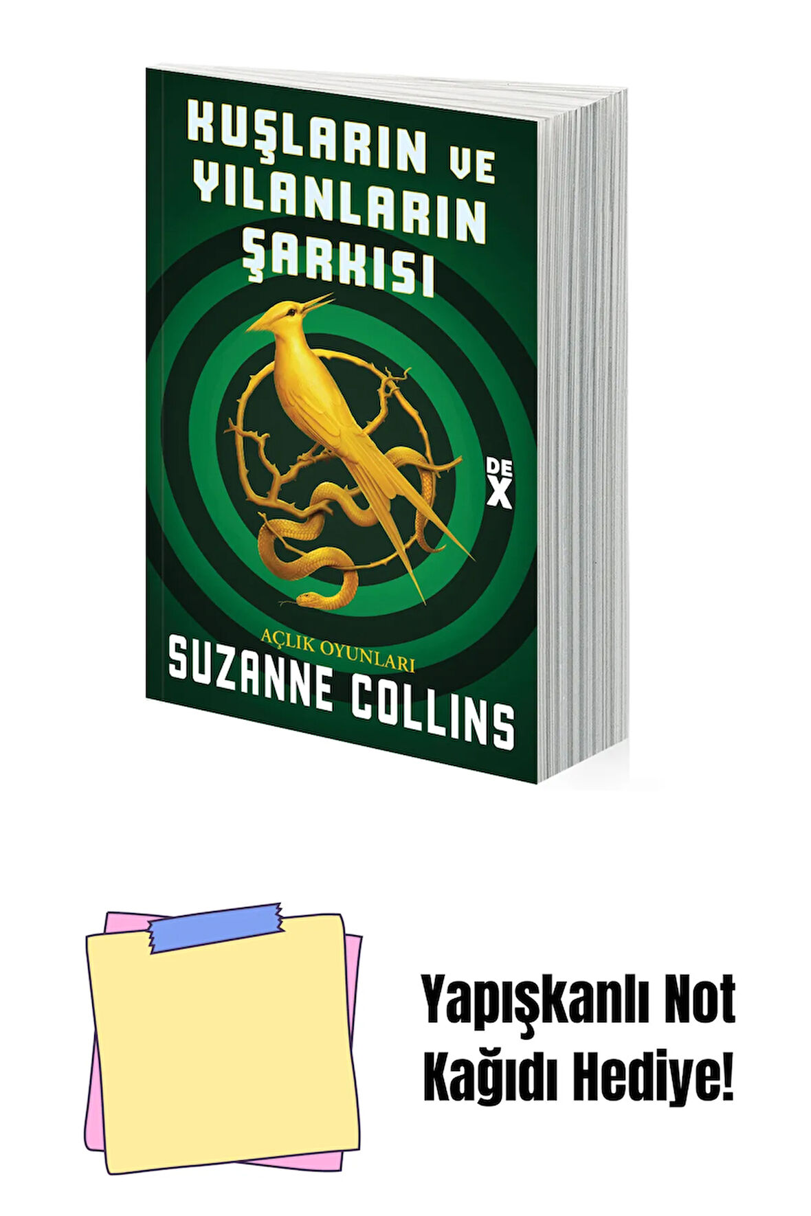 Kuşların ve Yılanların Şarkısı + Yapışkanlı Not Kağıdı