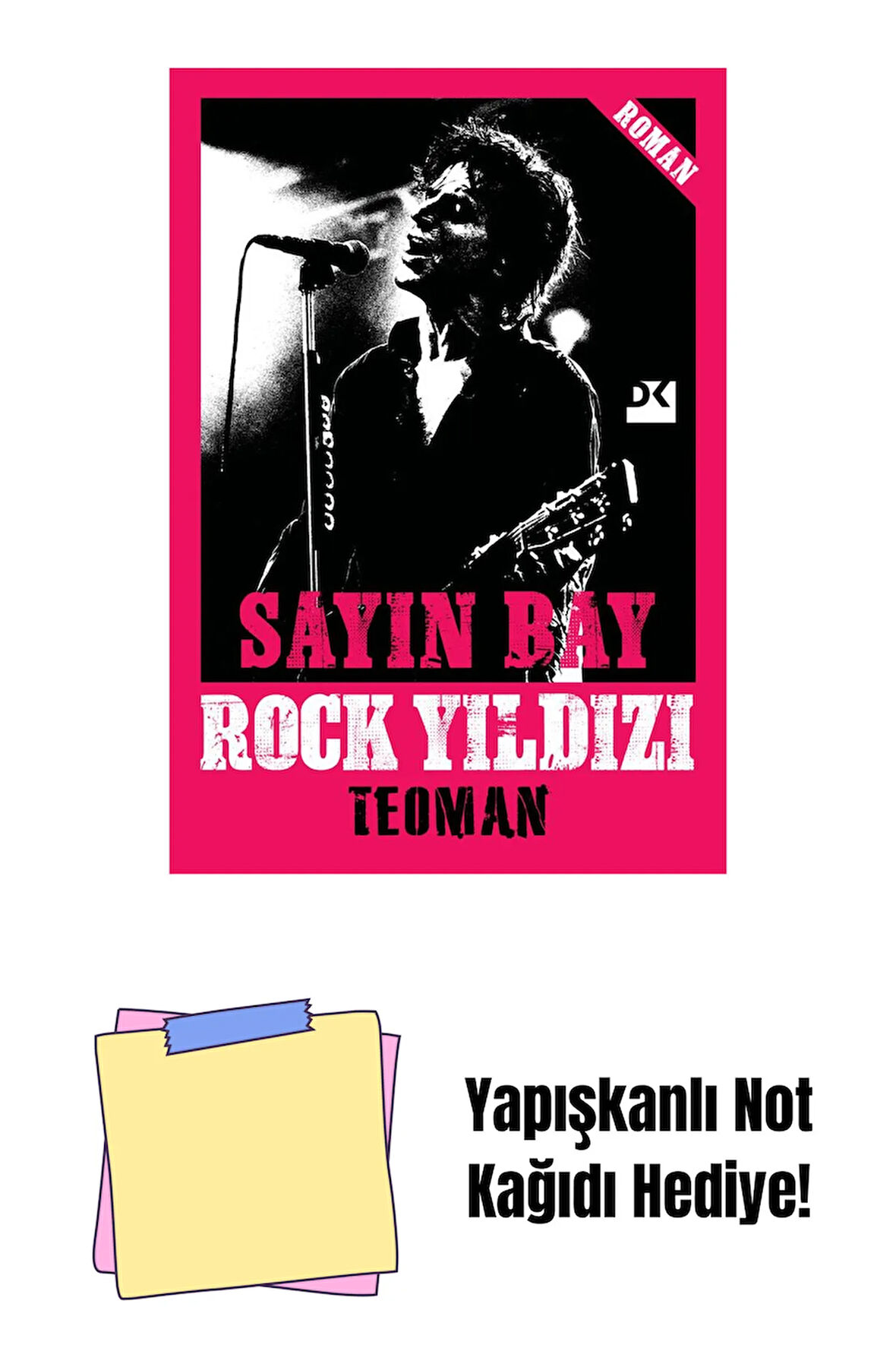 Sayın Bay Rock Yıldızı - Sc + Yapışkanlı Not Kağıdı
