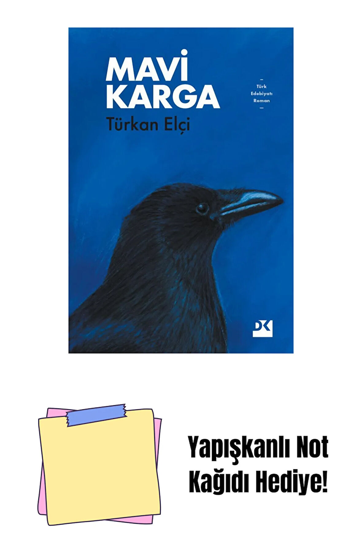 Mavi Karga - Sc + Yapışkanlı Not Kağıdı