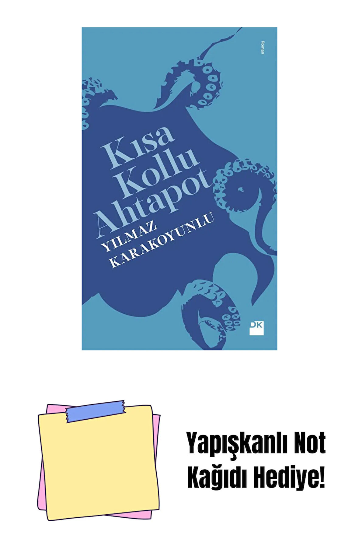 Kısa Kollu Ahtapot - Sc + Yapışkanlı Not Kağıdı