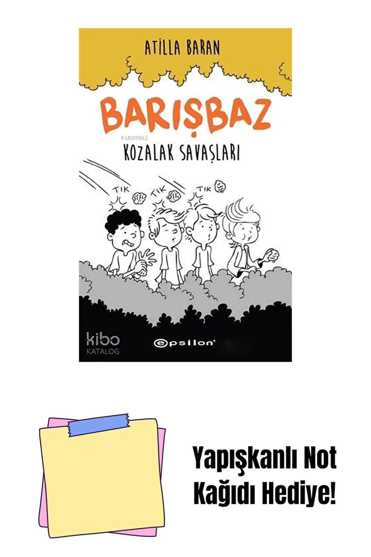 Barışbaz 1 - Kozalak Savaşları + Yapışkanlı Not Kağıdı