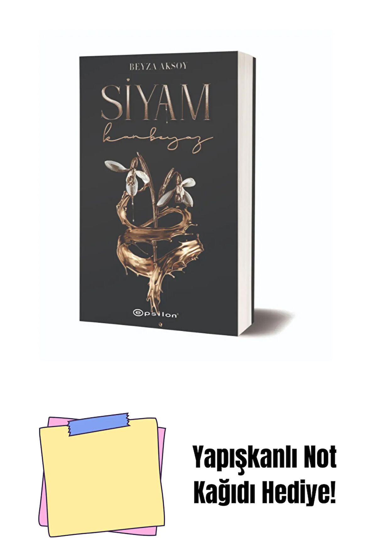 Siyam II - Kanbeyaz (Sert Kapak) + Yapışkanlı Not Kağıdı