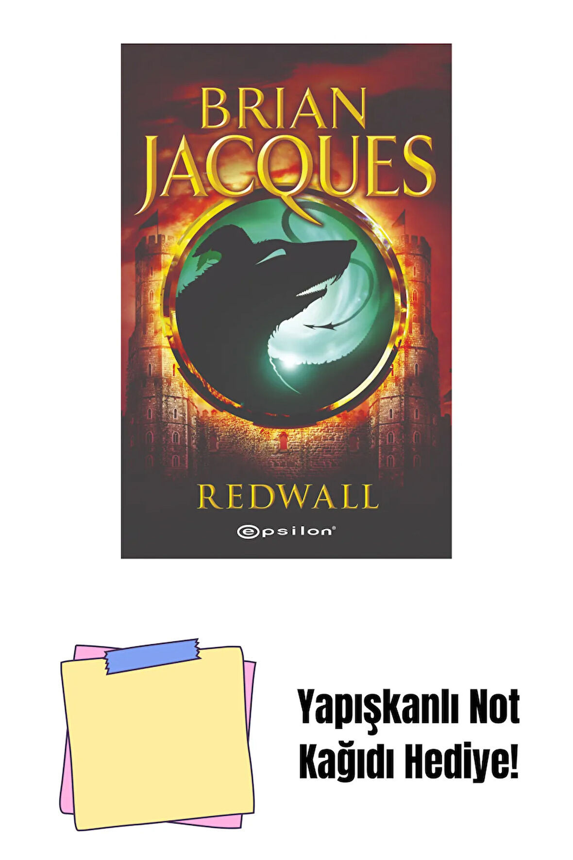 Redwall + Yapışkanlı Not Kağıdı