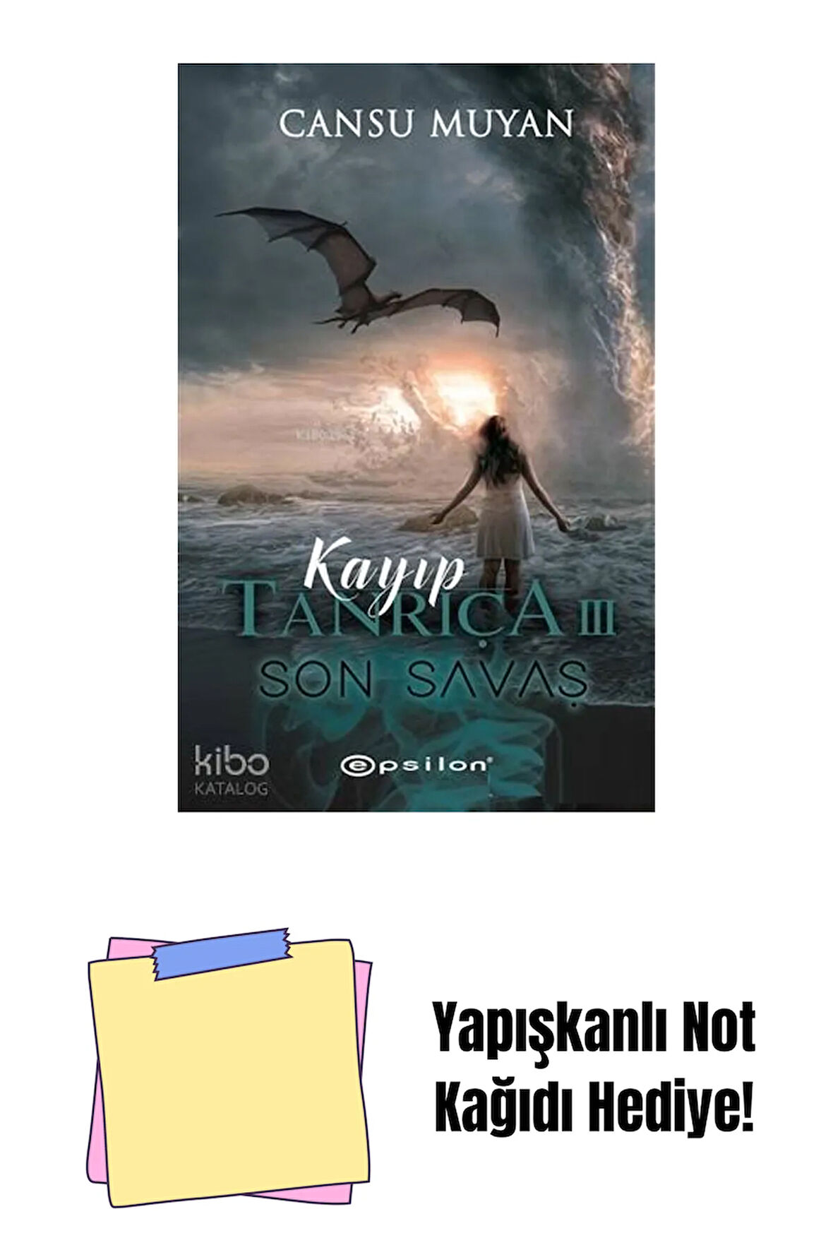 Kayıp Tanrıça 3 - Son Savaş + Yapışkanlı Not Kağıdı