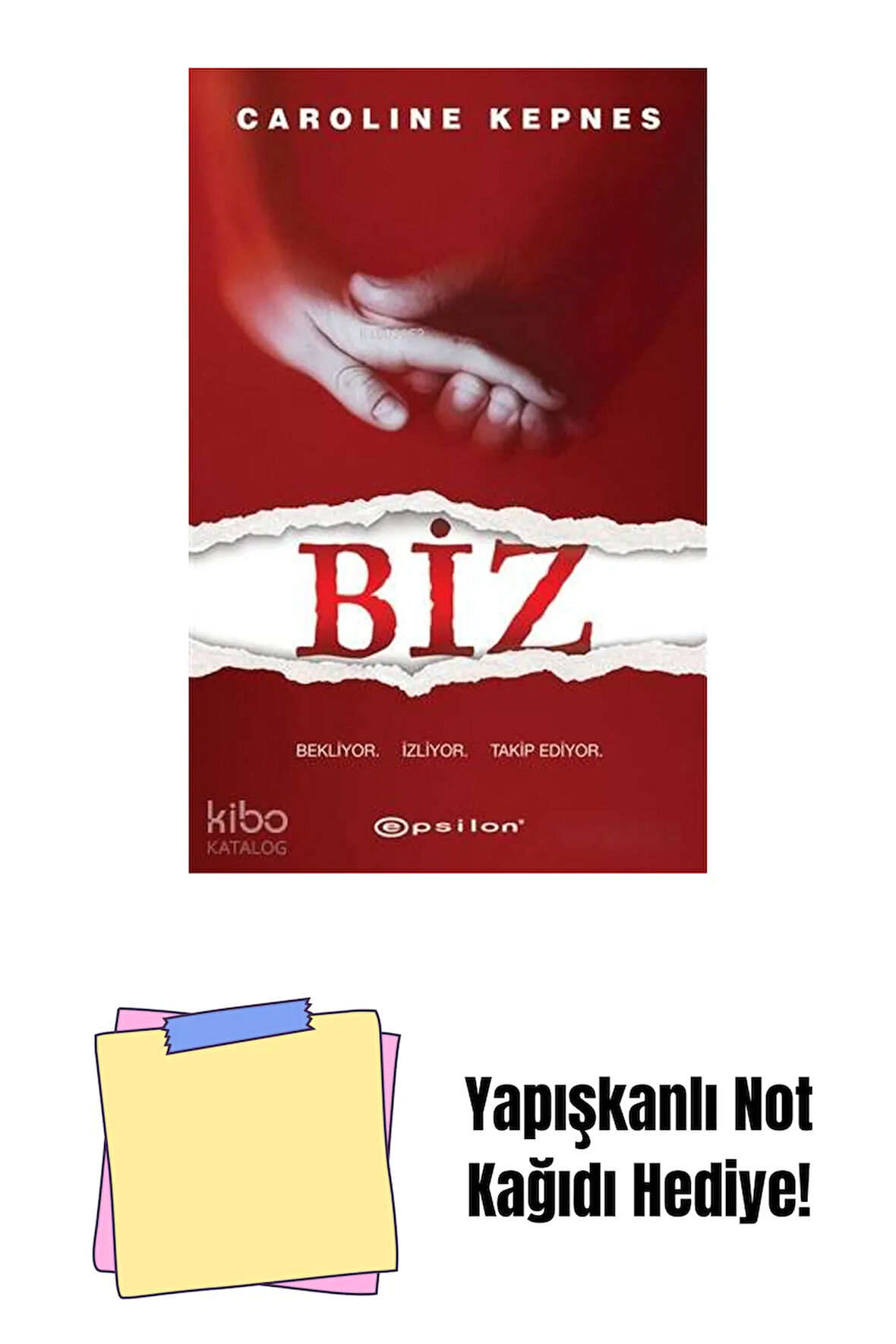 Biz + Yapışkanlı Not Kağıdı