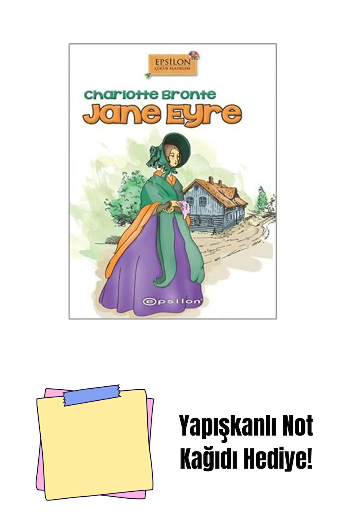 Jane Eyre (Sert Kapak) + Yapışkanlı Not Kağıdı