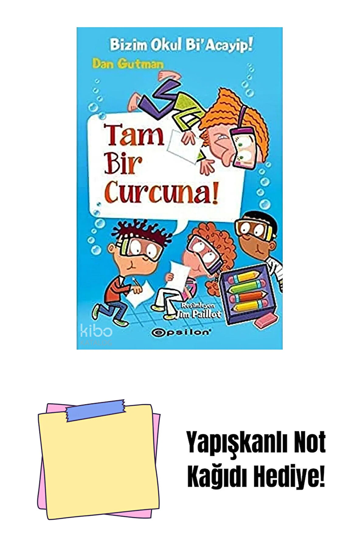 Bizim Okul Bi Acayip 14-Tam Bir Curcuna! + Yapışkanlı Not Kağıdı