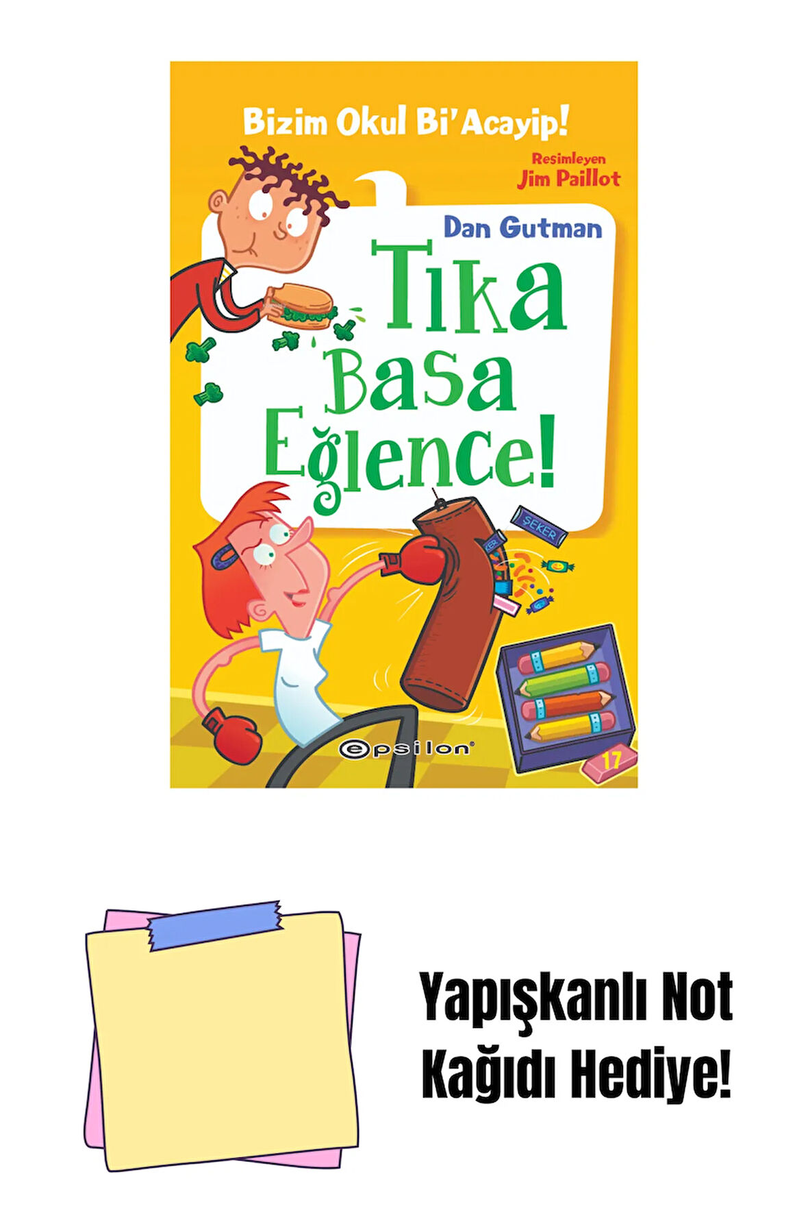 Bizim Okul Bi Acayip 17: Tıka Basa Eğlence + Yapışkanlı Not Kağıdı