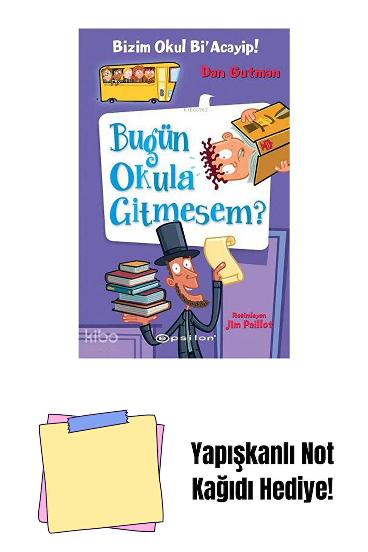 Bizim Okul Bi’acayip! 8 Bugün Okula Gitmesem ? + Yapışkanlı Not Kağıdı