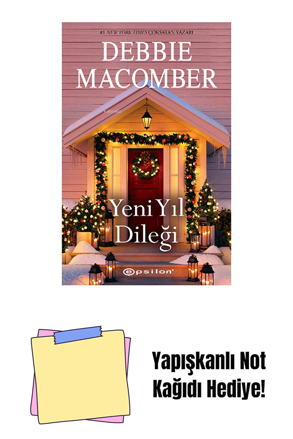 Yeni Yıl Dileği + Yapışkanlı Not Kağıdı